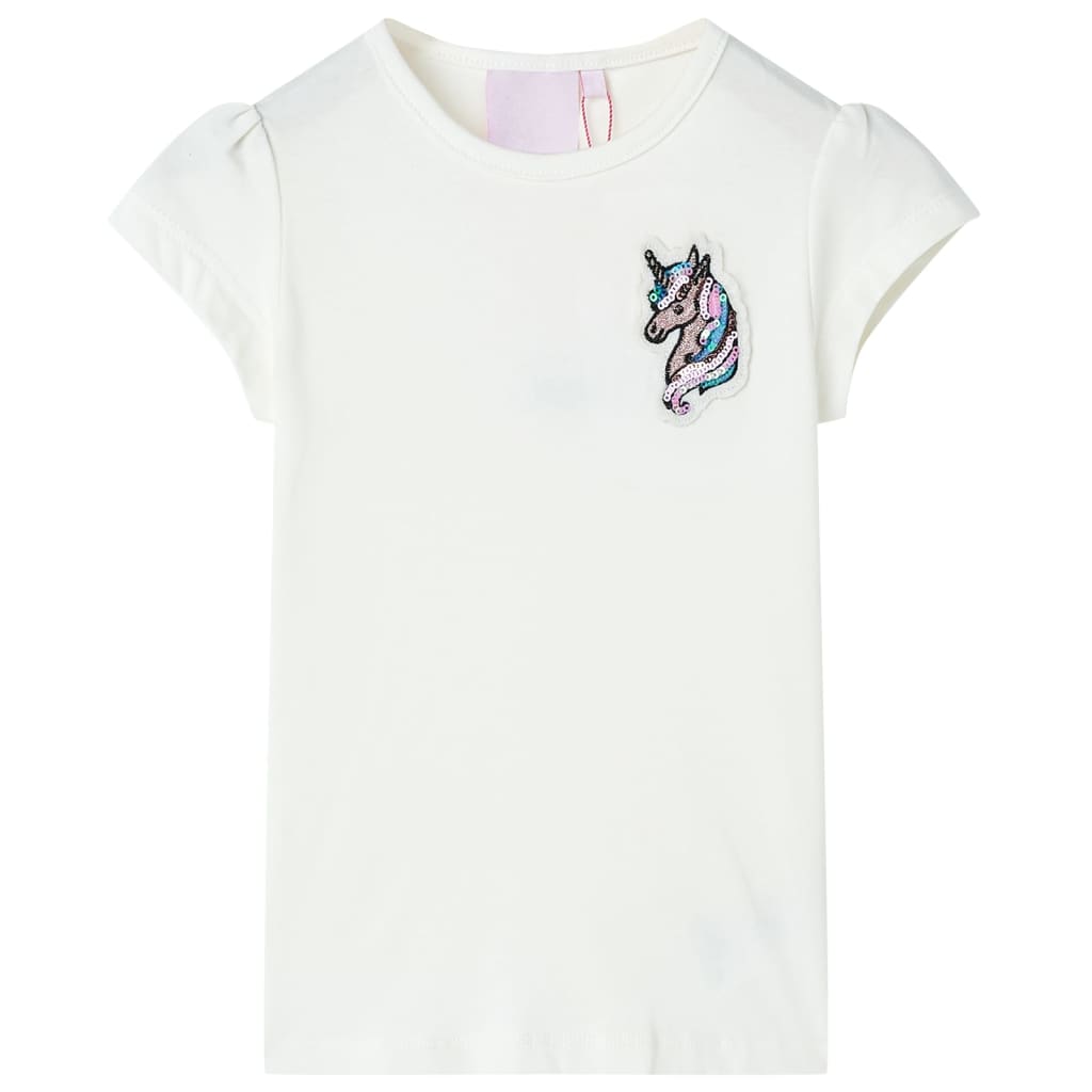 Camiseta infantil color crudo 104