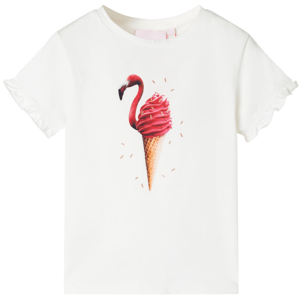 Camiseta infantil color crudo 116