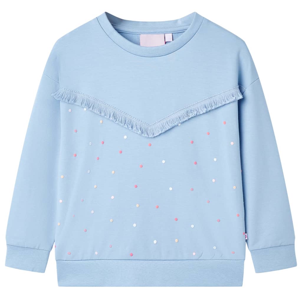 Sudadera infantil azul 140