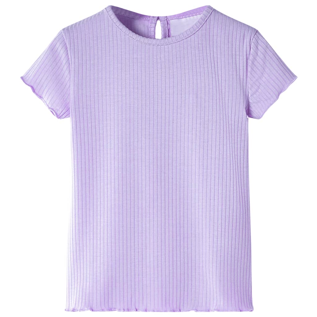 Camiseta infantil color lila 92