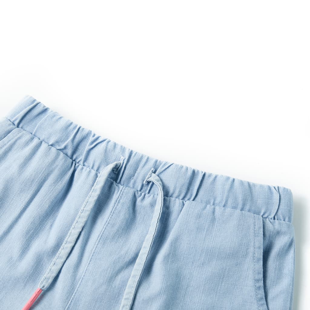 Shorts per bambini Cowboy blu chiaro 140 140