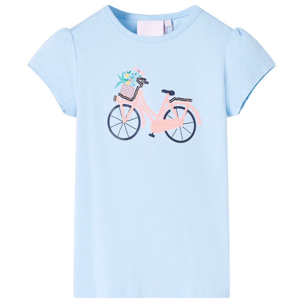 Vetonek Camiseta infantil azul claro 116