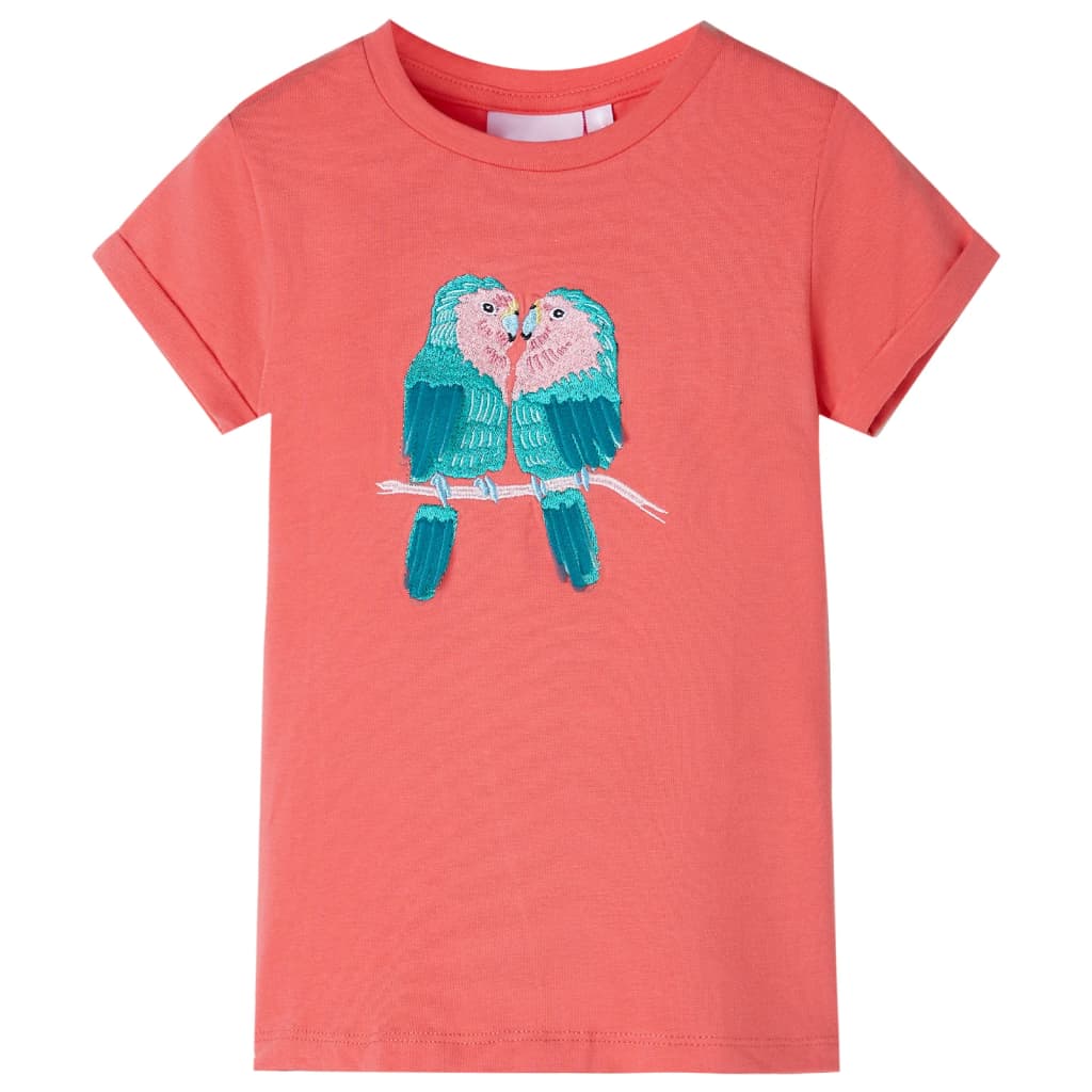 Vetonek Camiseta infantil color coral 92