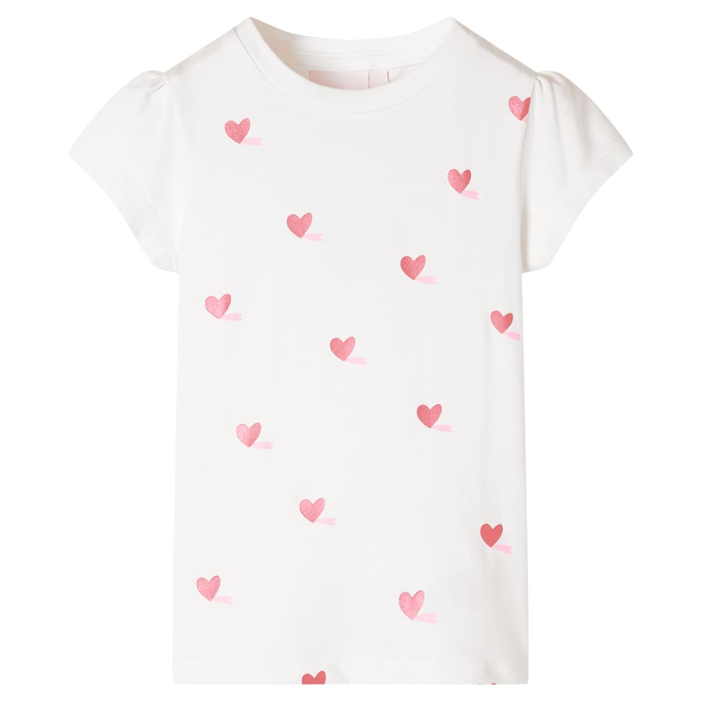 Camiseta infantil color crudo 104