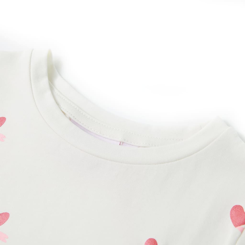 Camiseta infantil color crudo 128