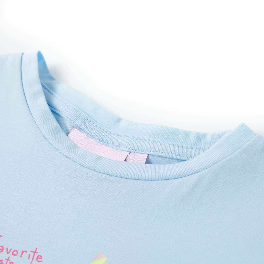 Shirt blu per bambini 116