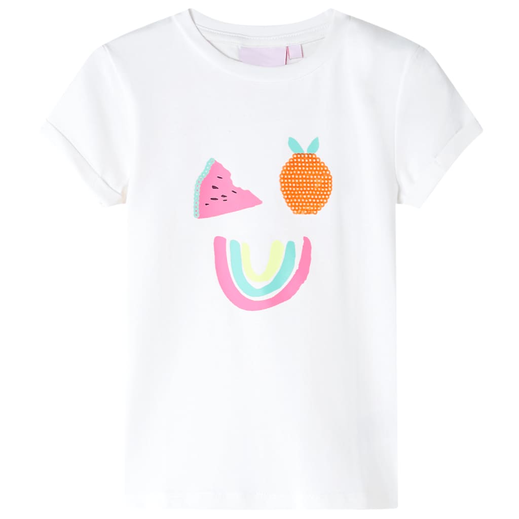 Camiseta infantil color crudo 104