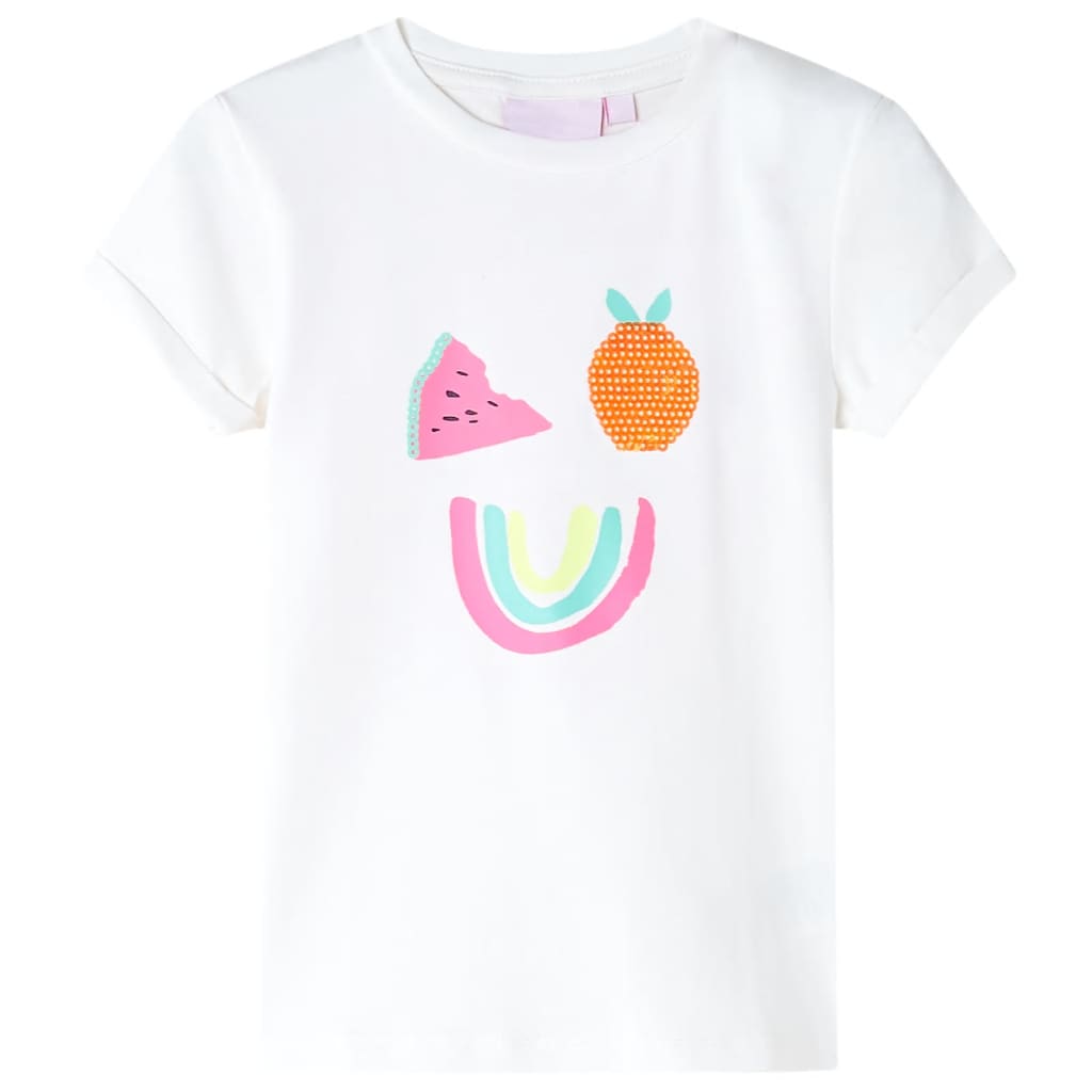 Camiseta infantil color crudo 116