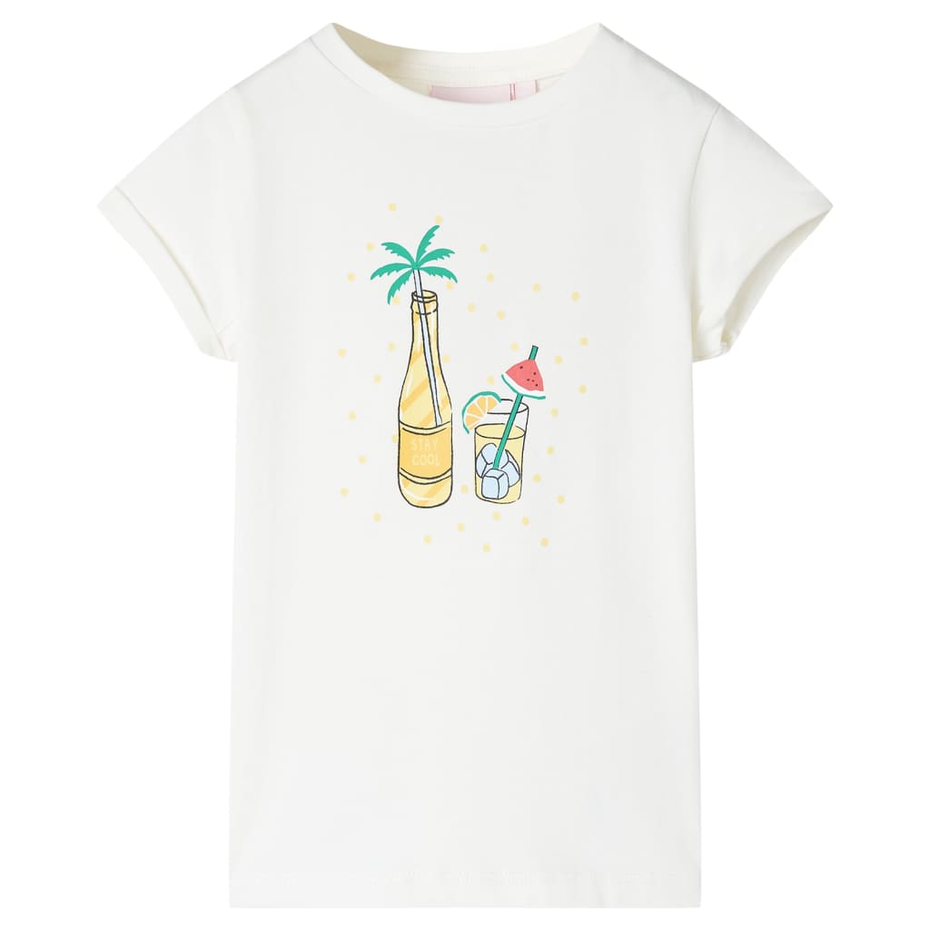 Camiseta infantil color crudo 92