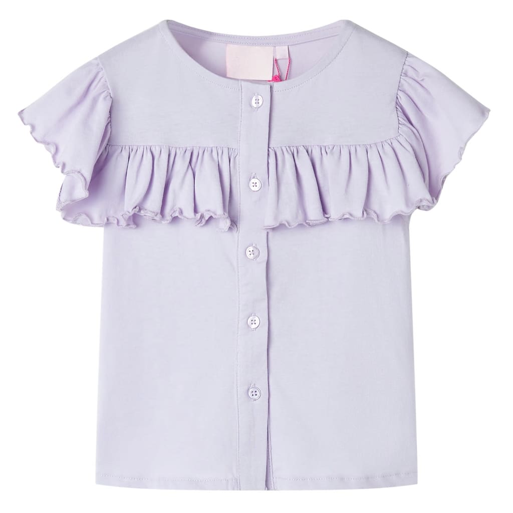 Vetonek Camiseta infantil color lila 92