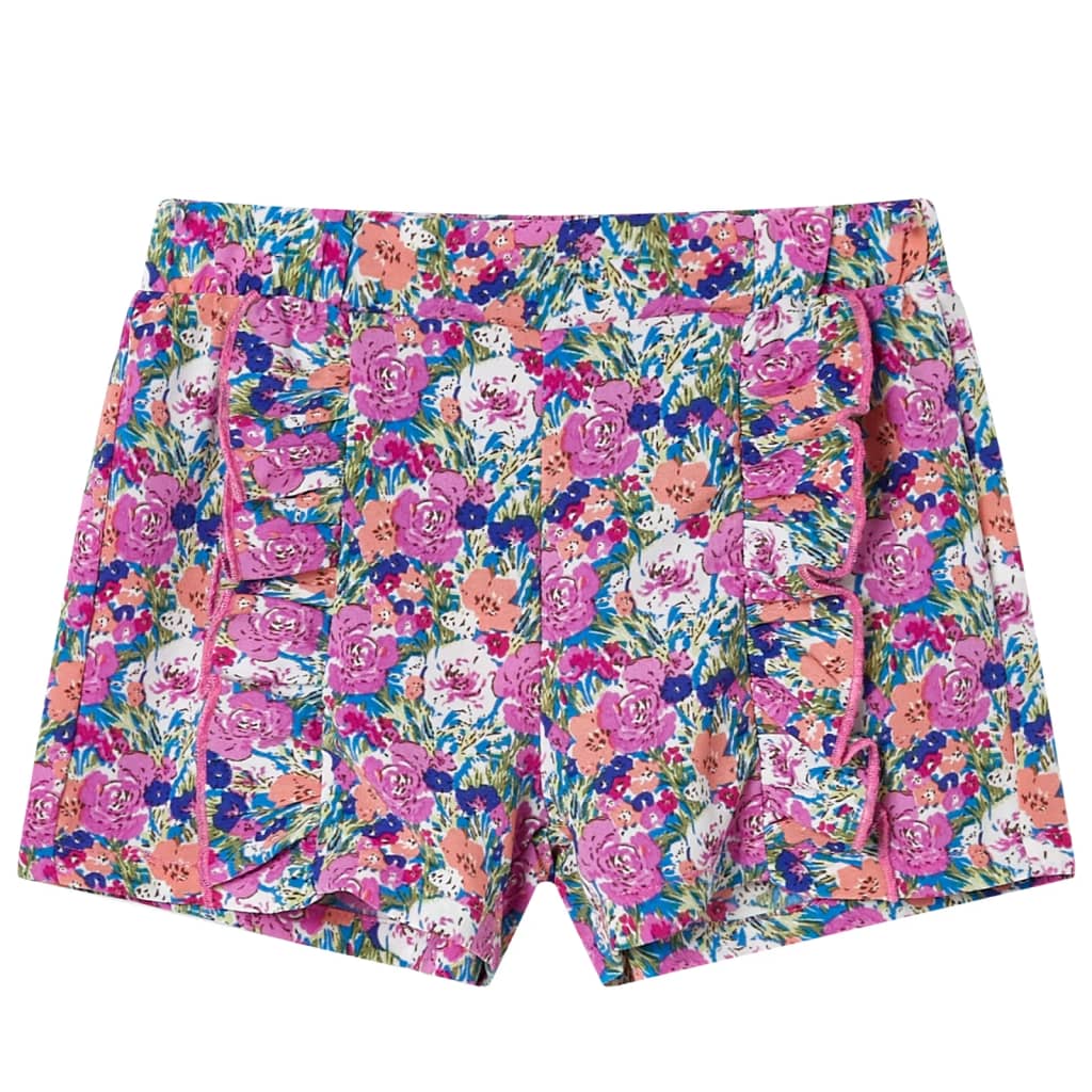 Pantalón corto de niños rosa fucsia 104