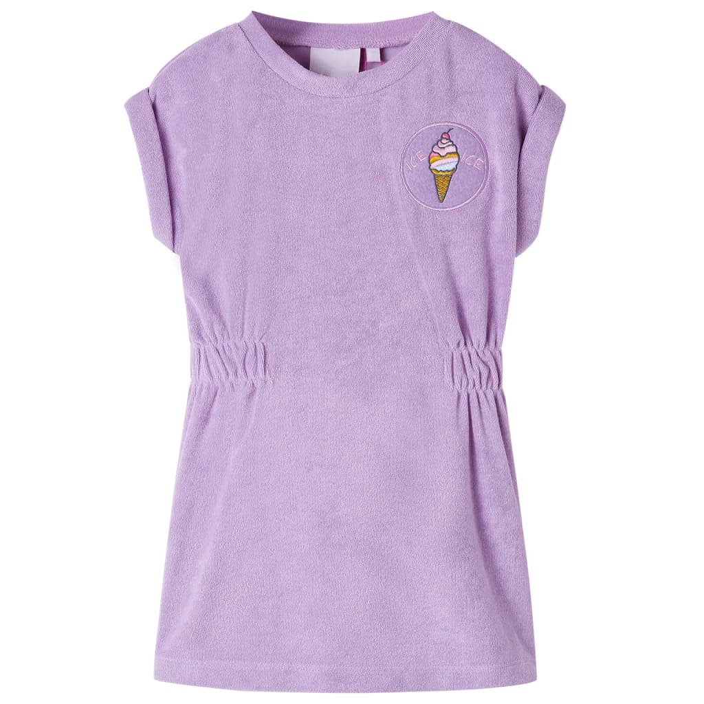 Vestido infantil color lila 92