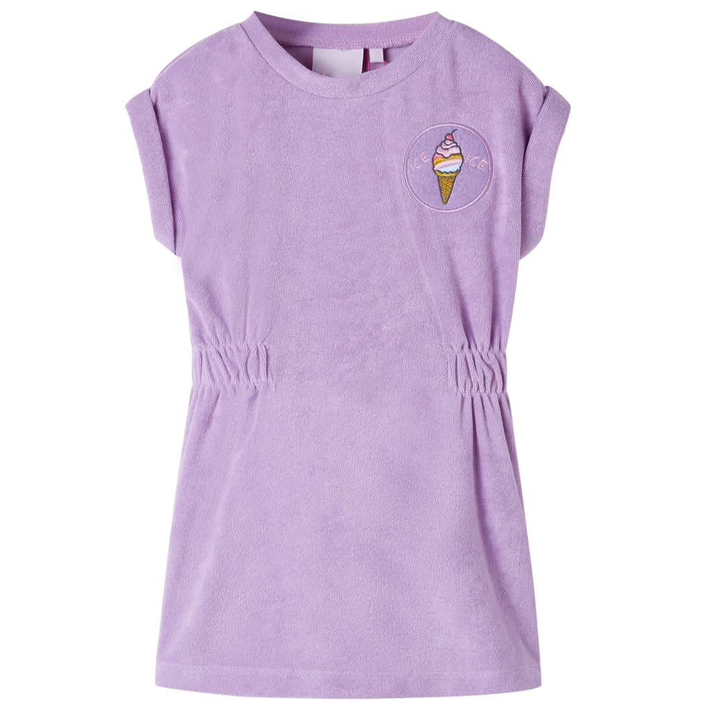 Vestido infantil color lila 140