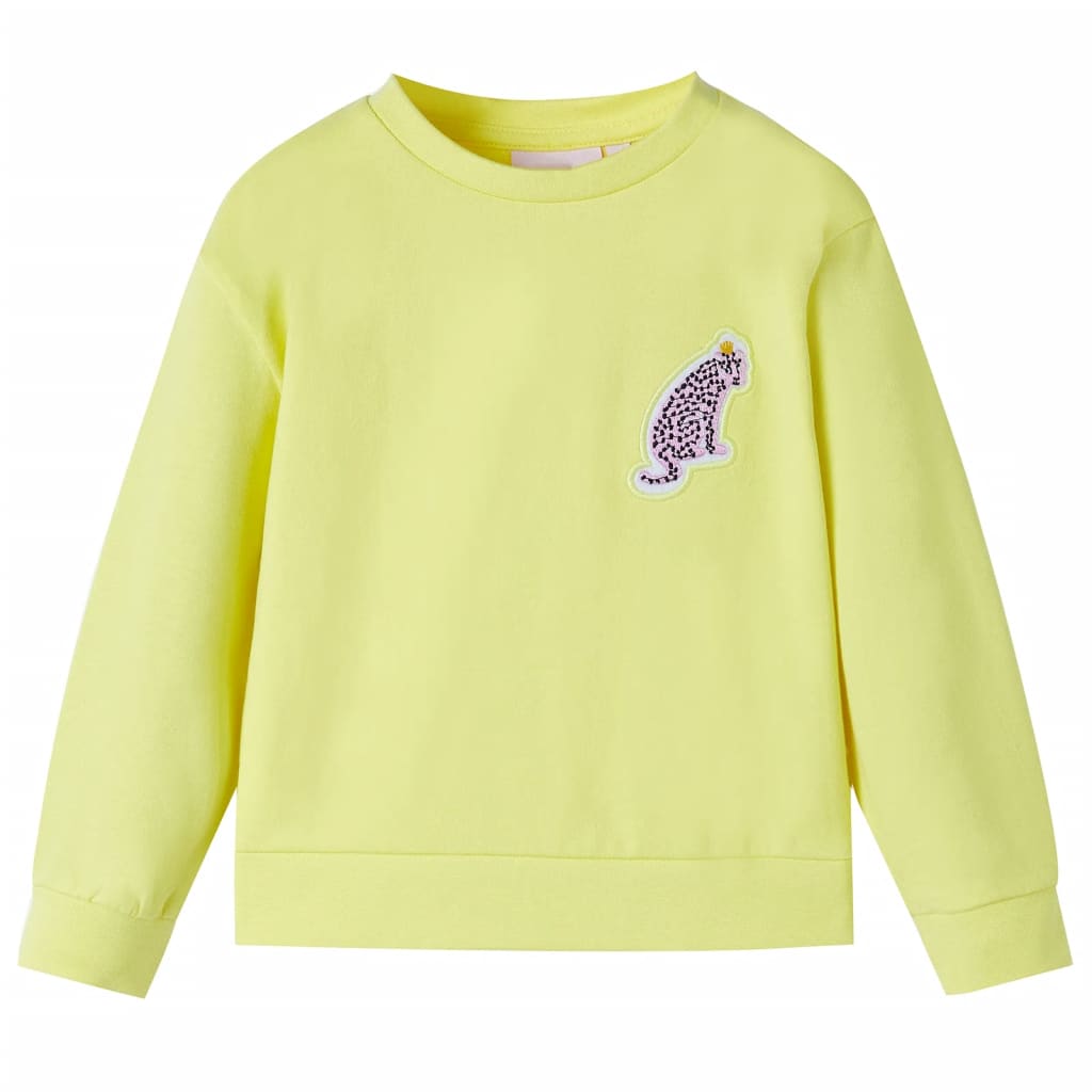 Sudadera infantil amarillo 92