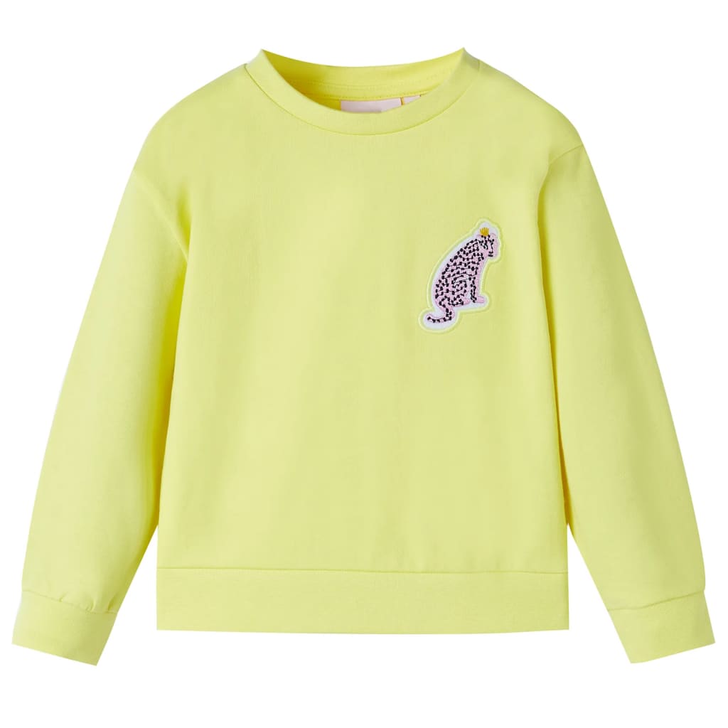 Sudadera infantil amarillo 116