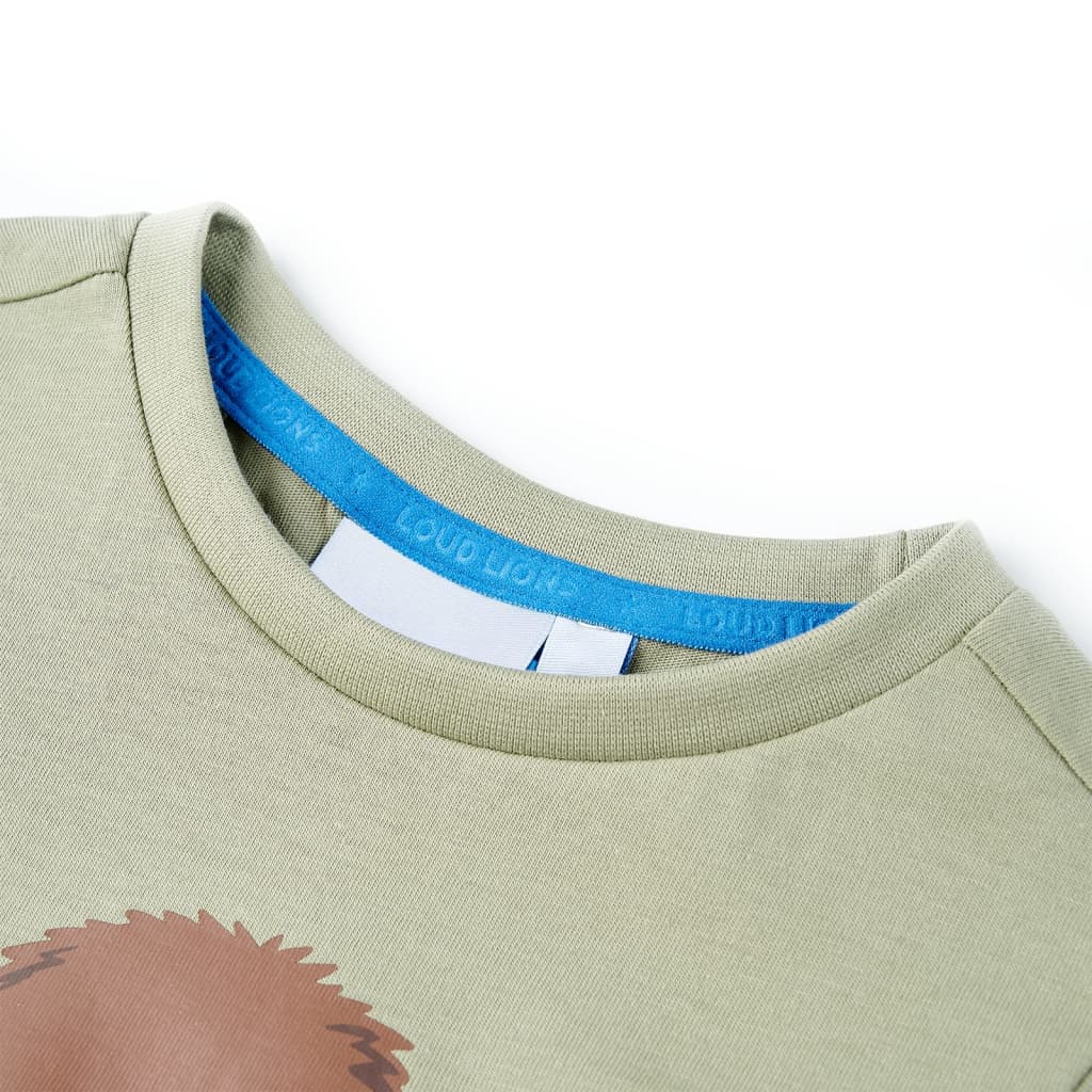 Manga curta infantil T -Shirt Claro 104