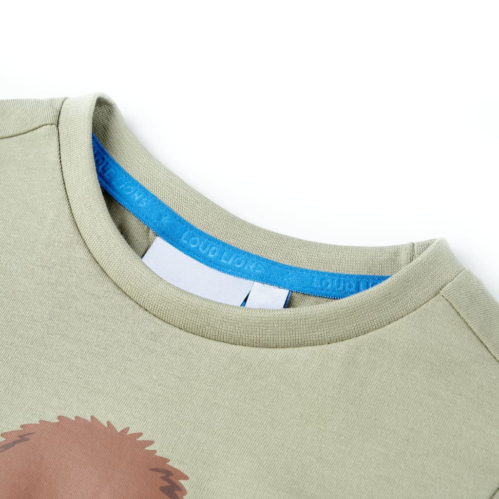 Manga curta infantil T -Shirt Claro 128