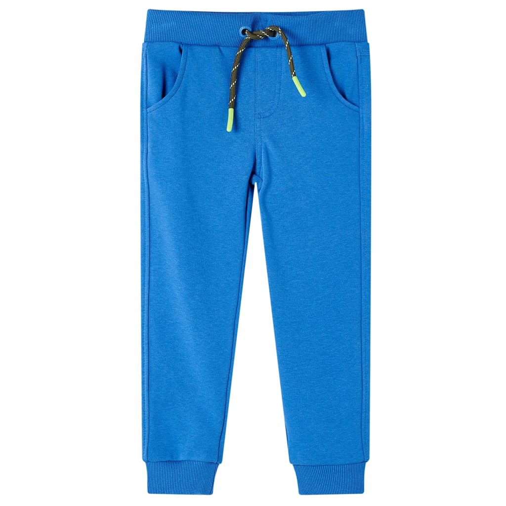 Pantalones de chándal infantiles azul 92