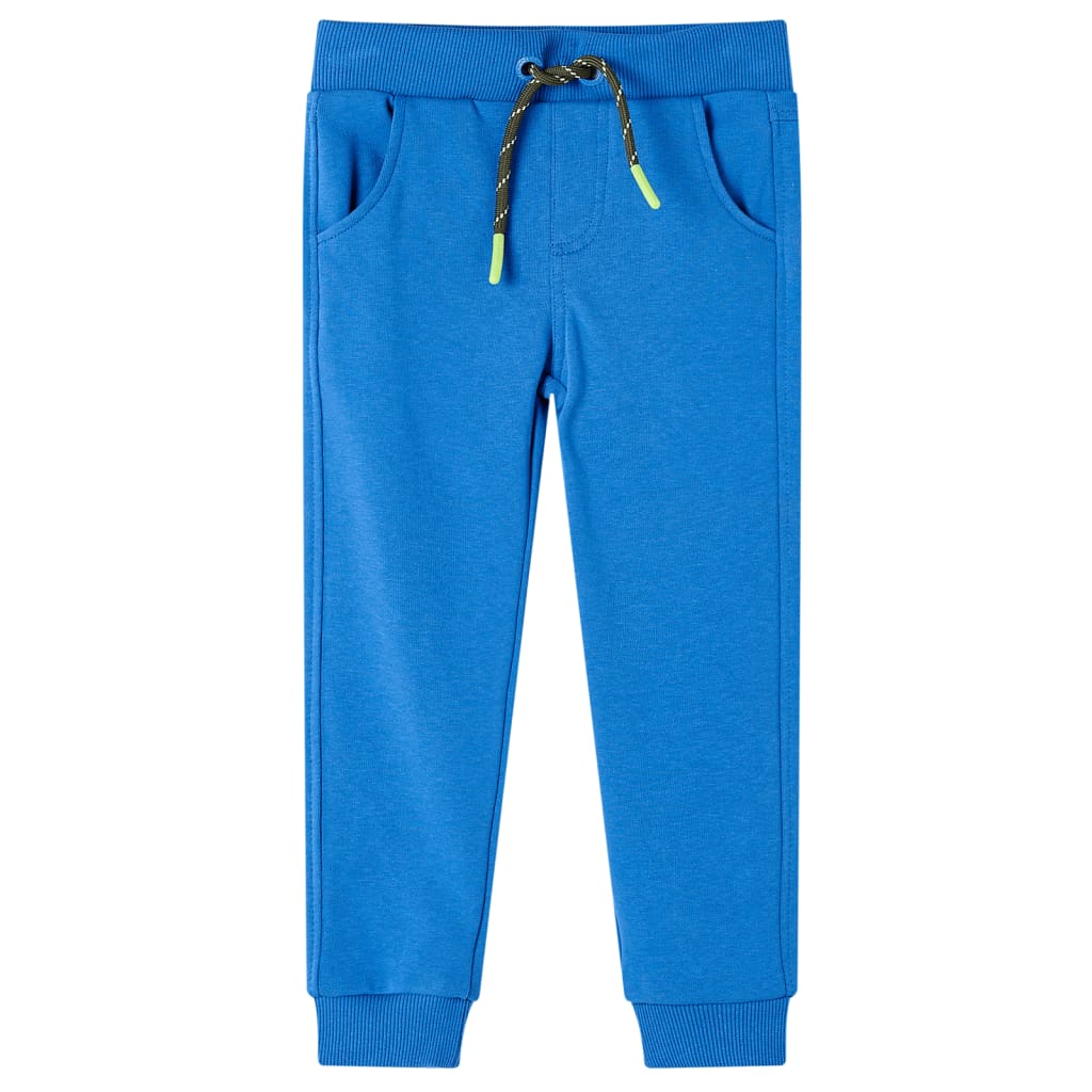 Pantalones de chándal infantiles azul 104