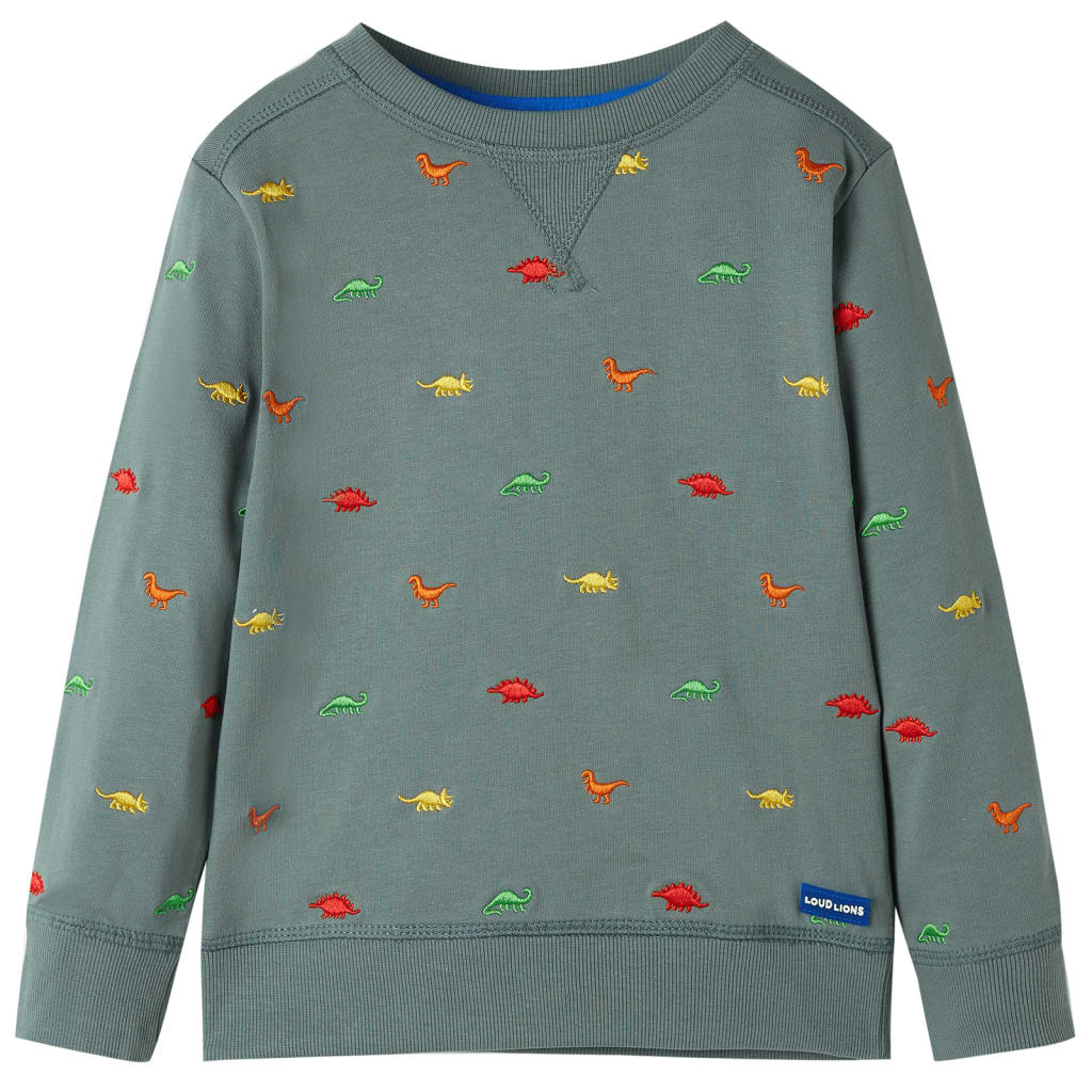 Sudadera infantil caqui 116