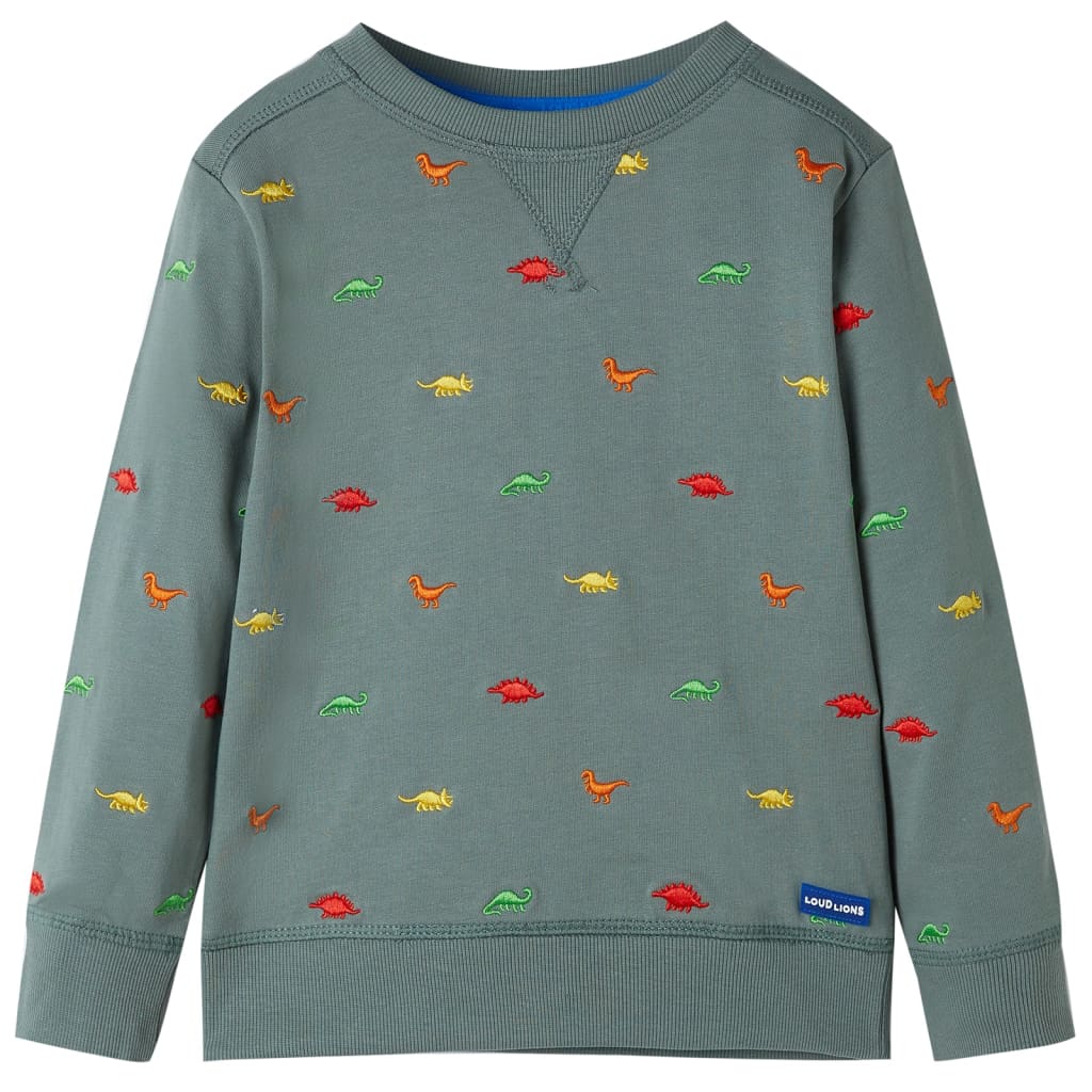 Sudadera infantil caqui 140