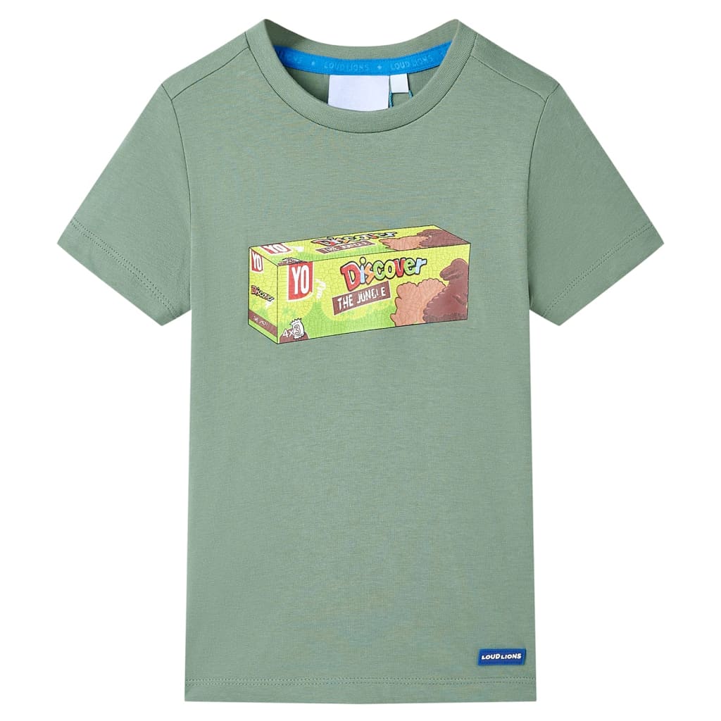 Vetonek Camiseta de manga corta infantil caqui 92