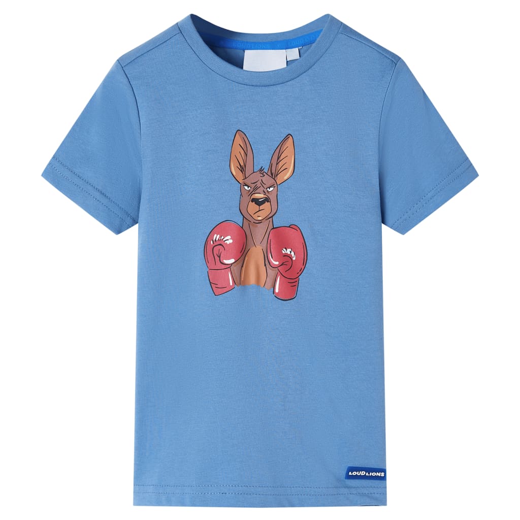 Vetonek Camiseta infantil de manga corta azul medio 92