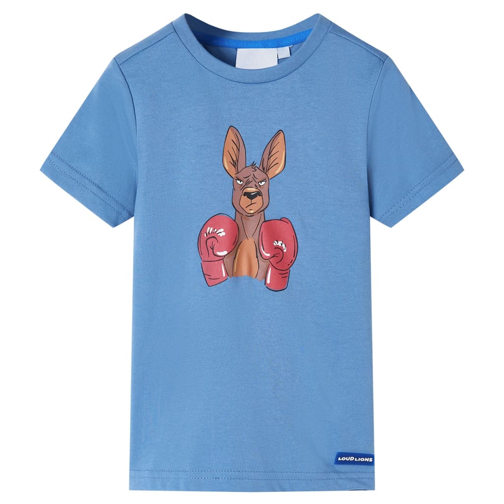 Vetonek Camiseta infantil de manga corta azul medio 116