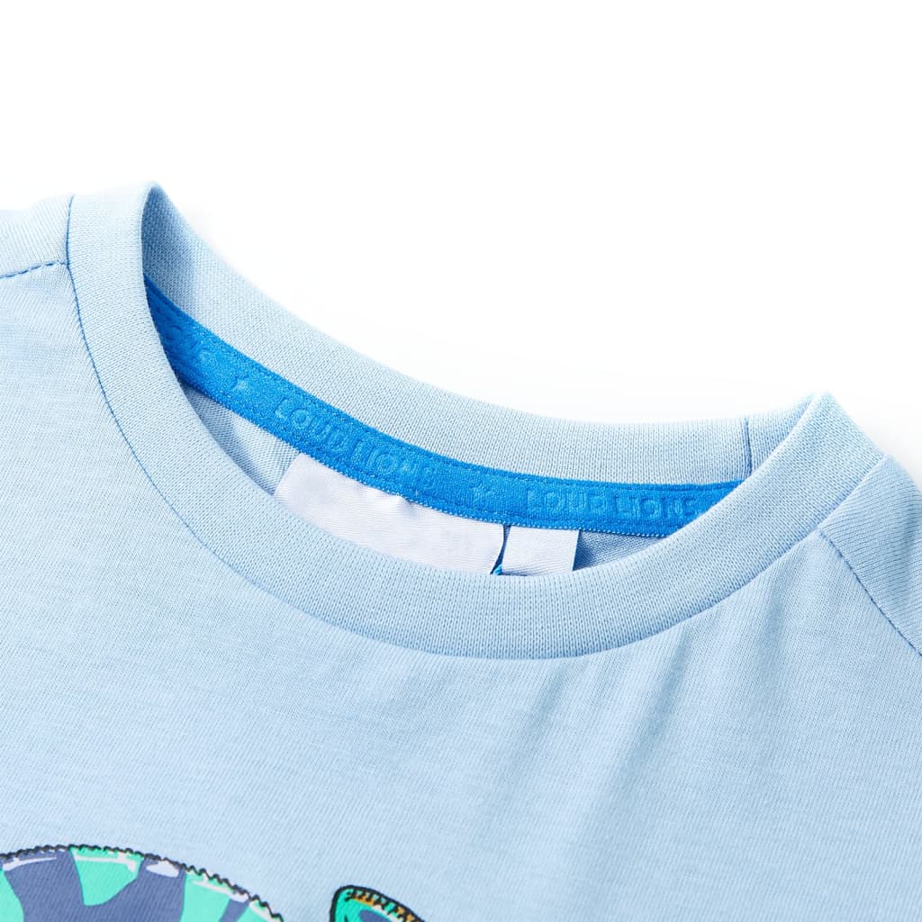 Short sleeve t -shirt light blue 92 v14