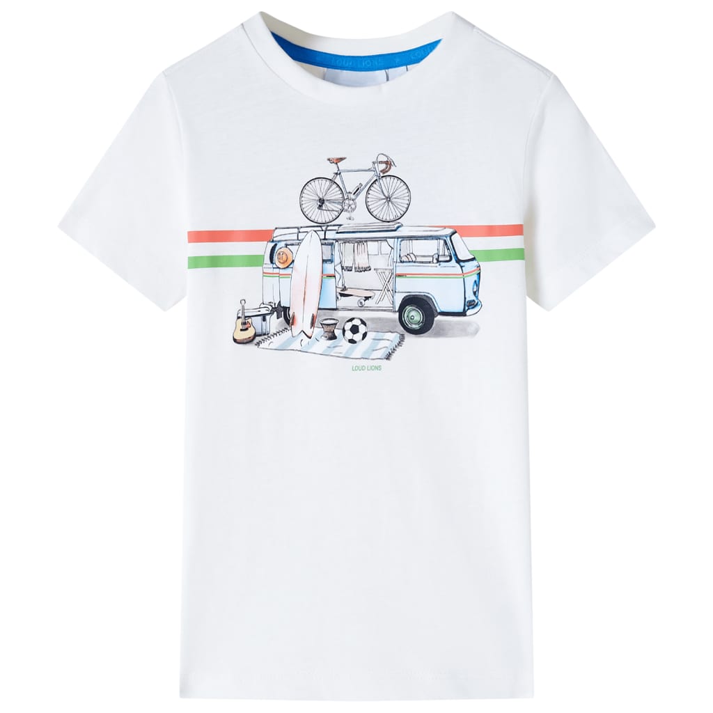 Camiseta infantil color crudo 92