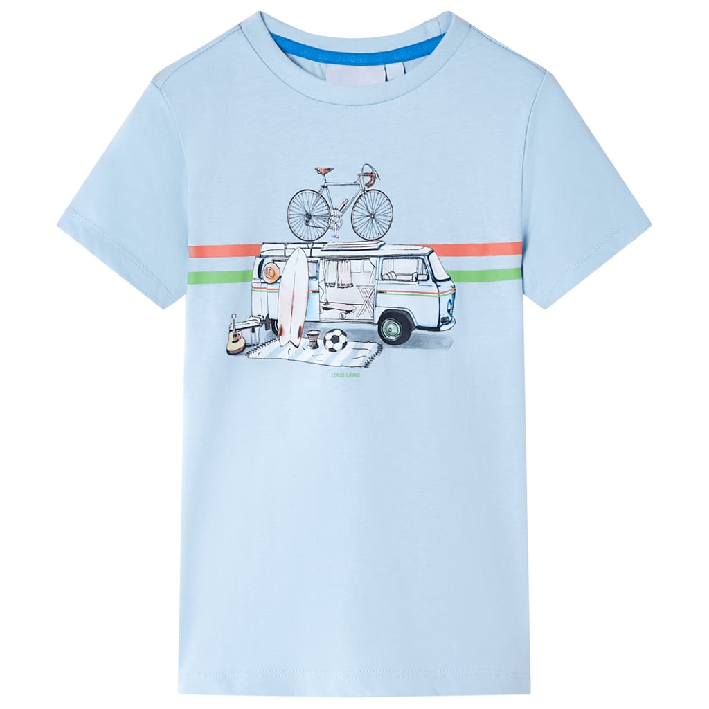 Vetonek Camiseta infantil azul claro 104