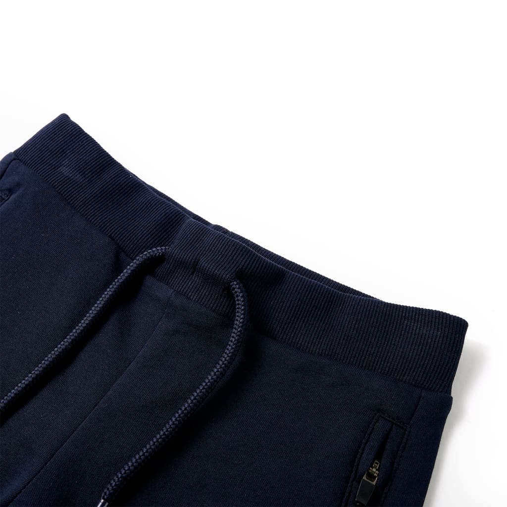 Pantaloni blu navy corti 104