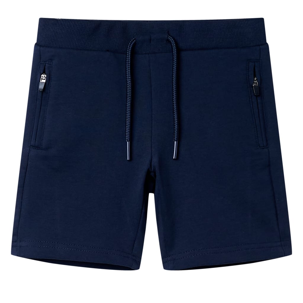 Pantalón corto de niños azul marino 128