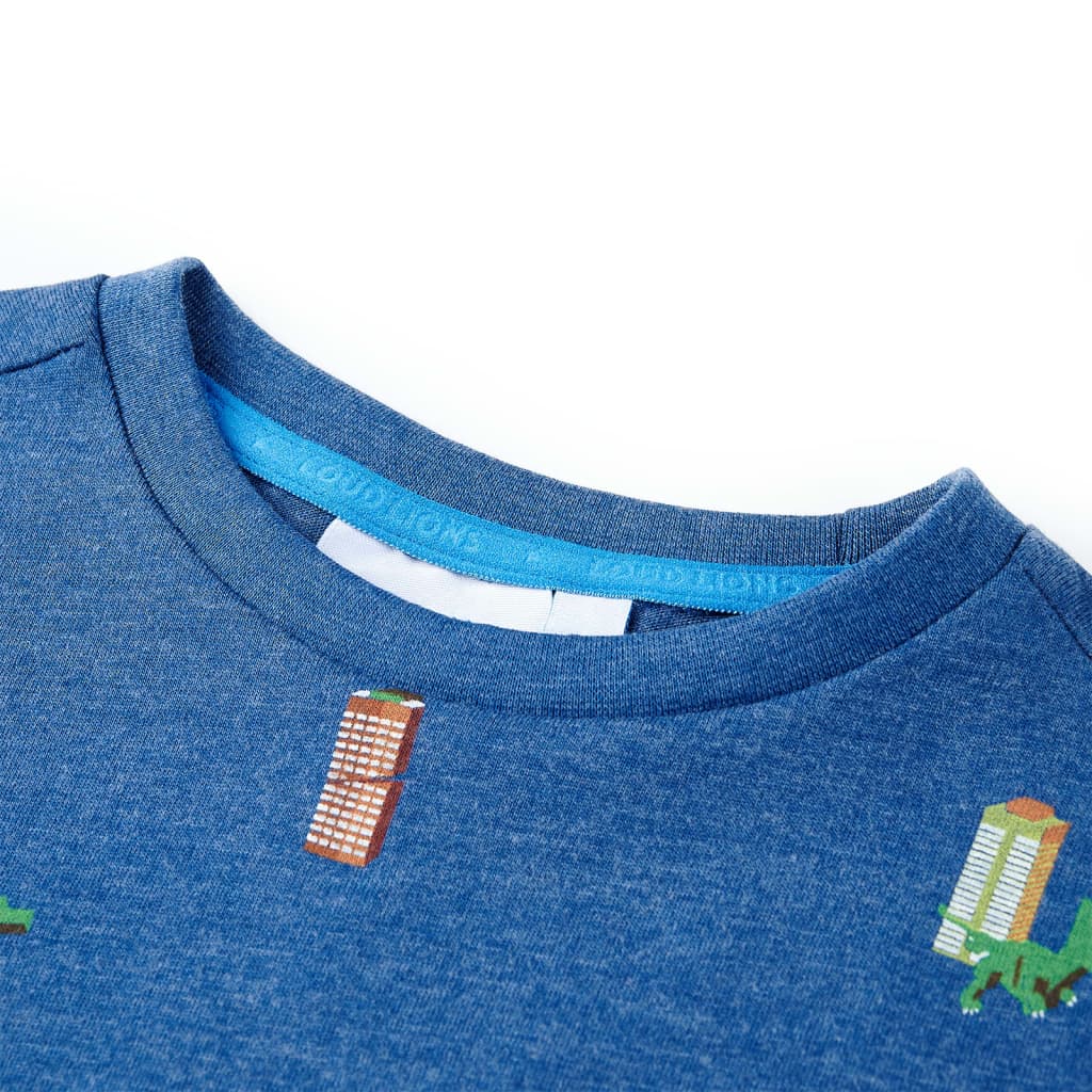 Bambini blu scuro T -Shirt 104