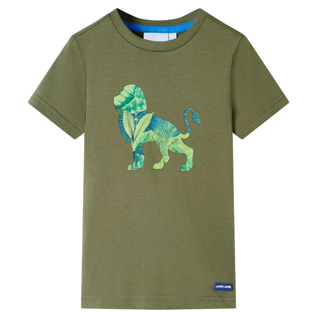 Camiseta infantil caqui 92