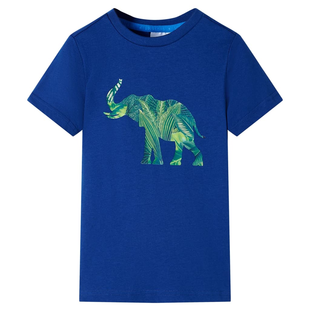 Vetonek Camiseta infantil azul oscuro 92