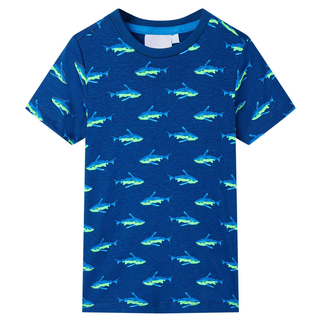 Vetonek Camiseta infantil azul oscuro 116