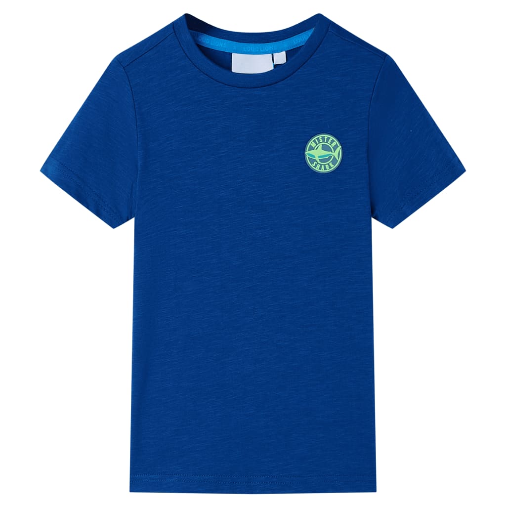 Vetonek Camiseta infantil azul oscuro 140