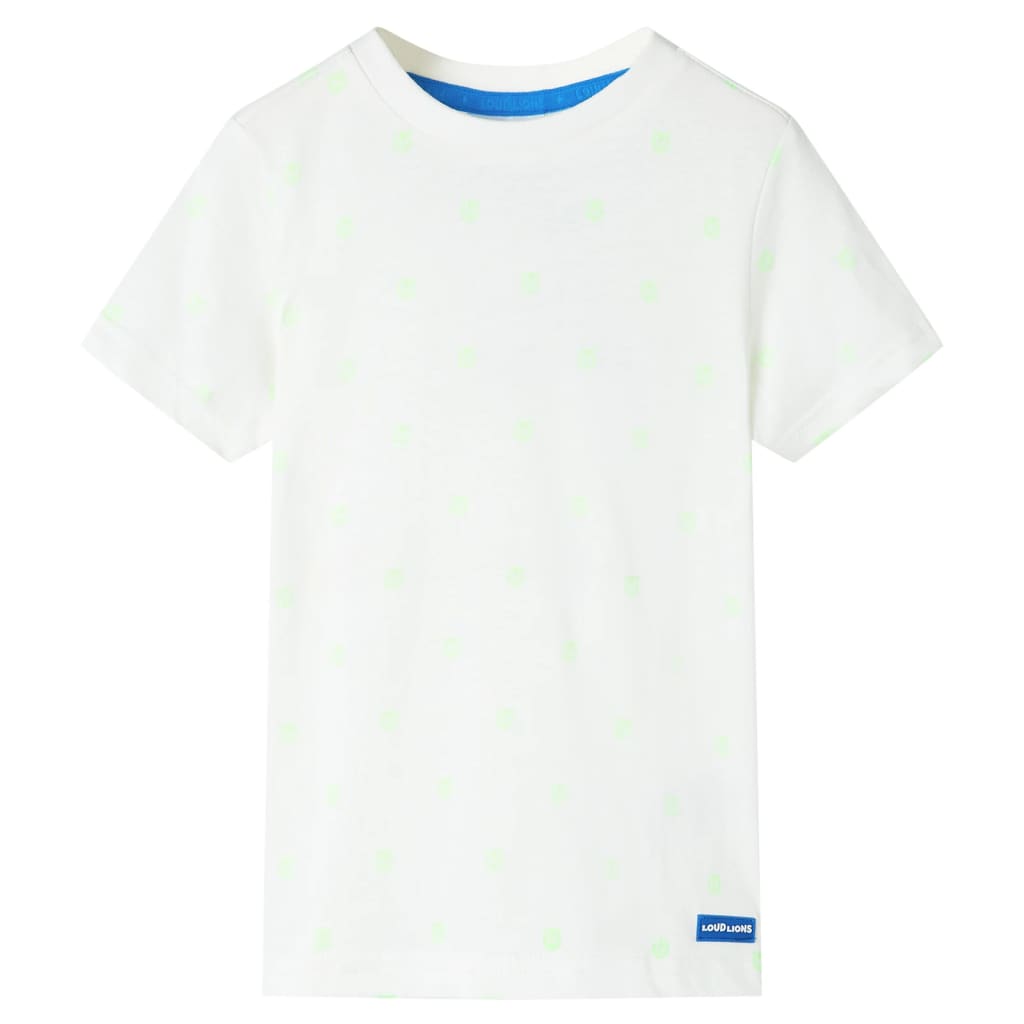 Camiseta de niños color crudo 92