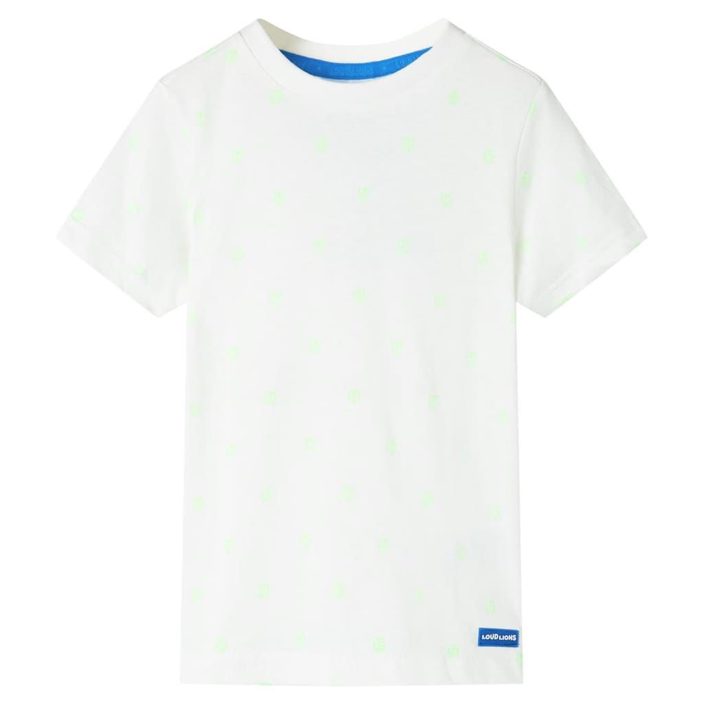 Camiseta de niños color crudo 104