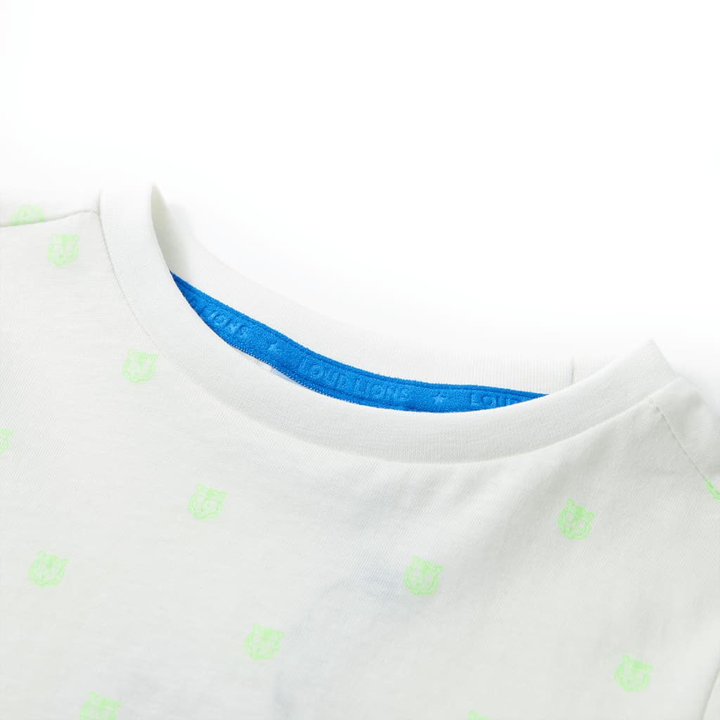 Camiseta de niños color crudo 116