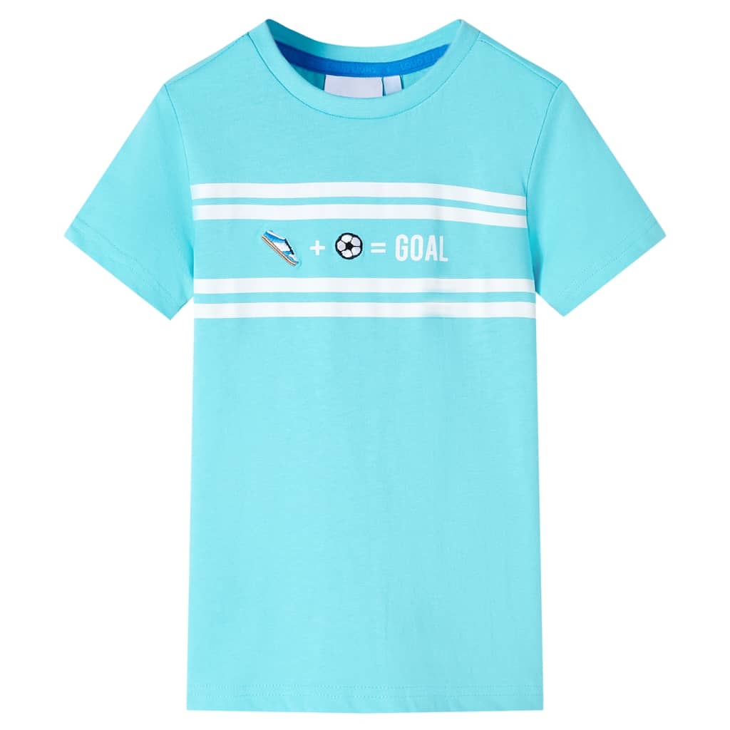 Camiseta infantil aguamarina 92