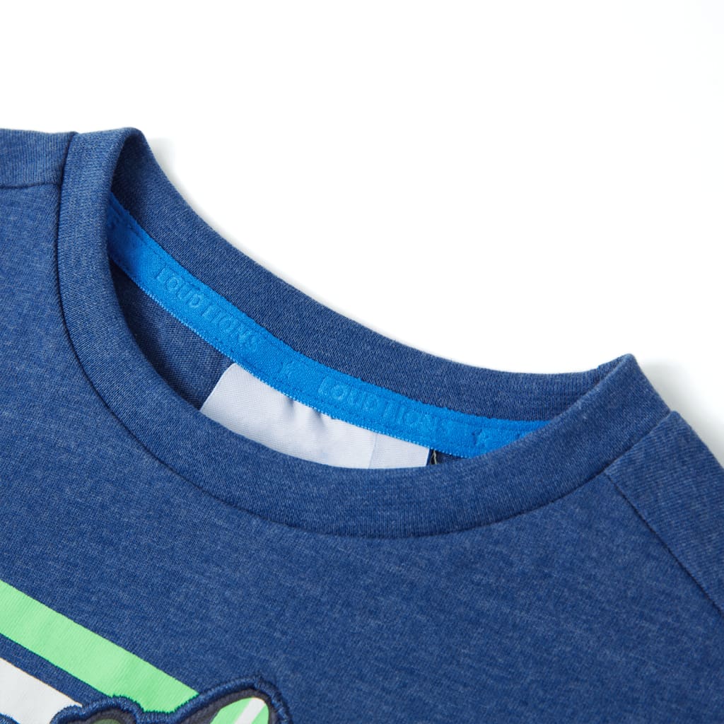 T -Shirt per bambini blu scuro 116