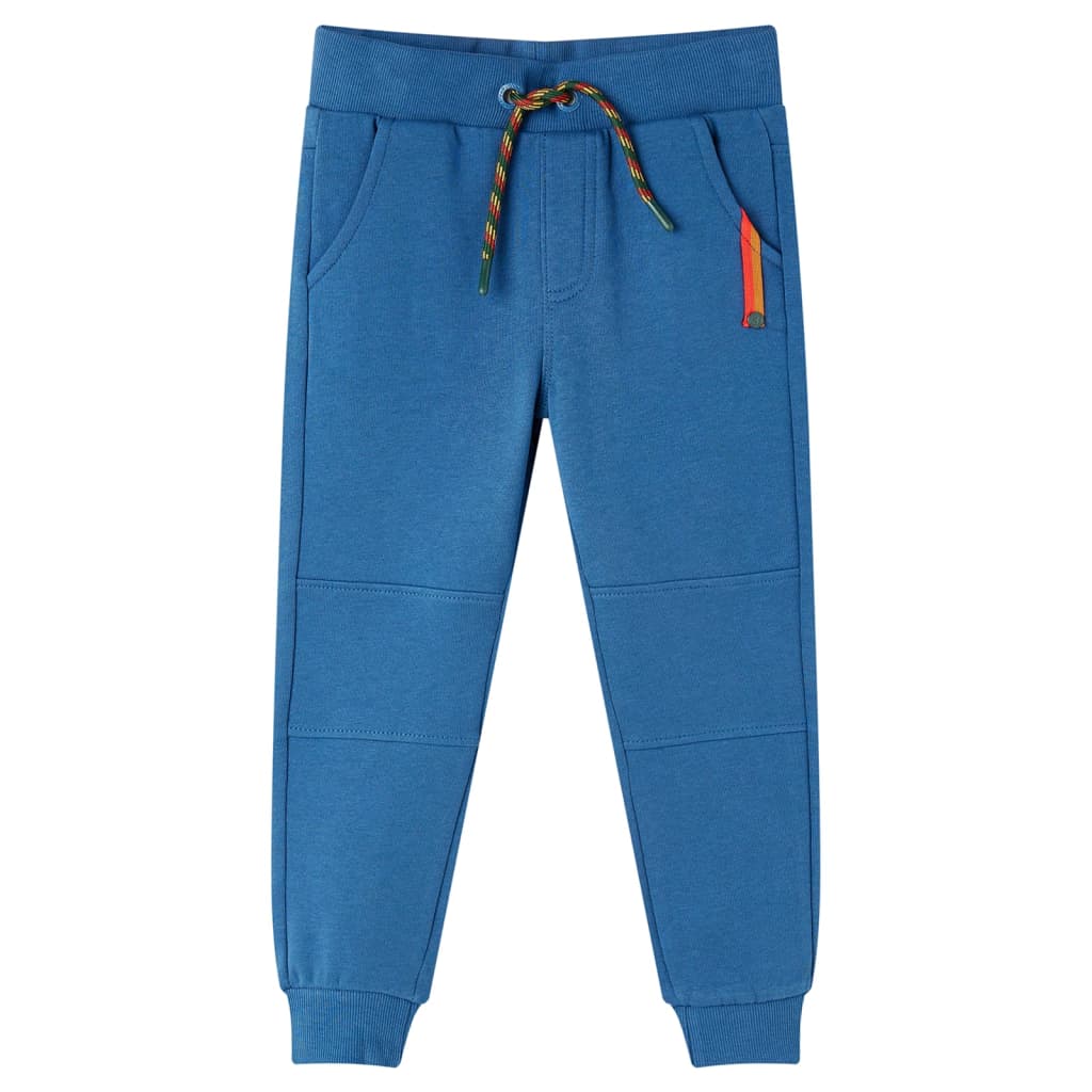 Pantalones de chándal infantiles azul 104