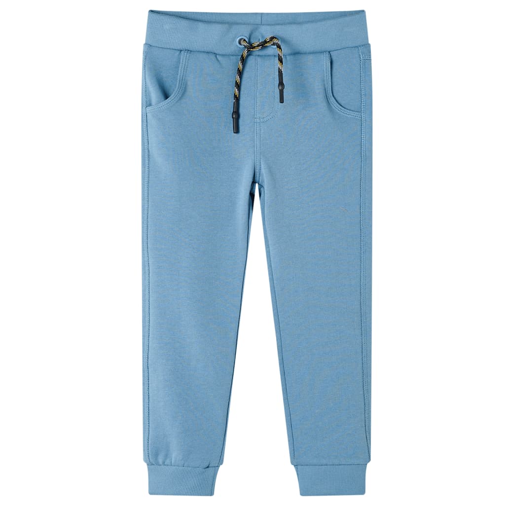 Pantalones de chándal infantiles azul medio 92