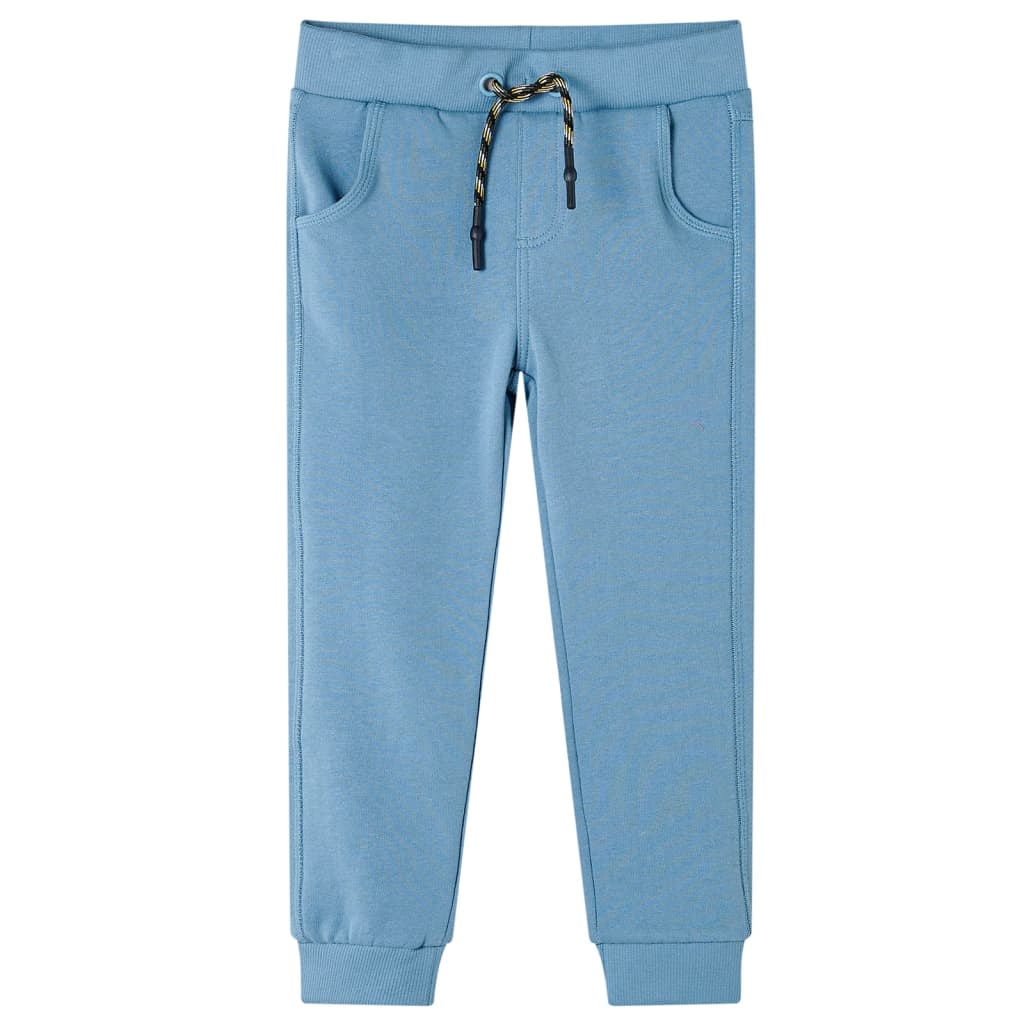 Pantalones de chándal infantiles azul medio 104