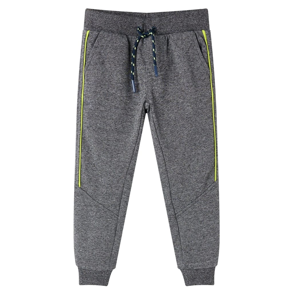 Pantalones de chándal infantiles gris mélange 116