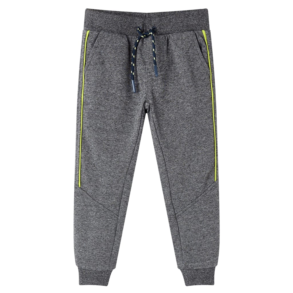 Pantalones de chándal infantiles gris mélange 140