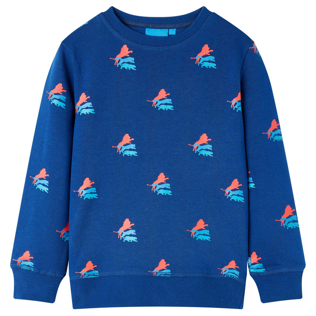 Sudadera infantil azul oscuro 92