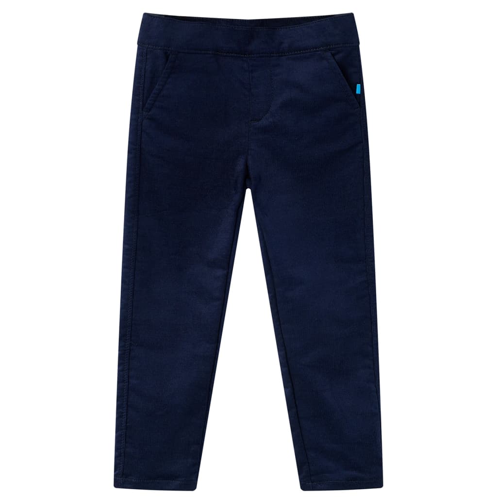 Pantalón infantil azul marino oscuro 104